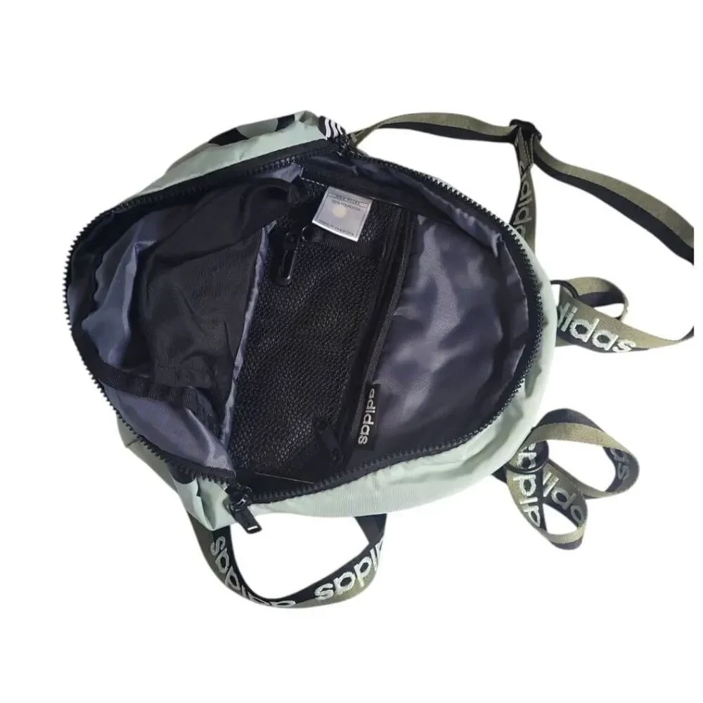 Adidas Blue Green Mini Backpack - Picture 6 of 6